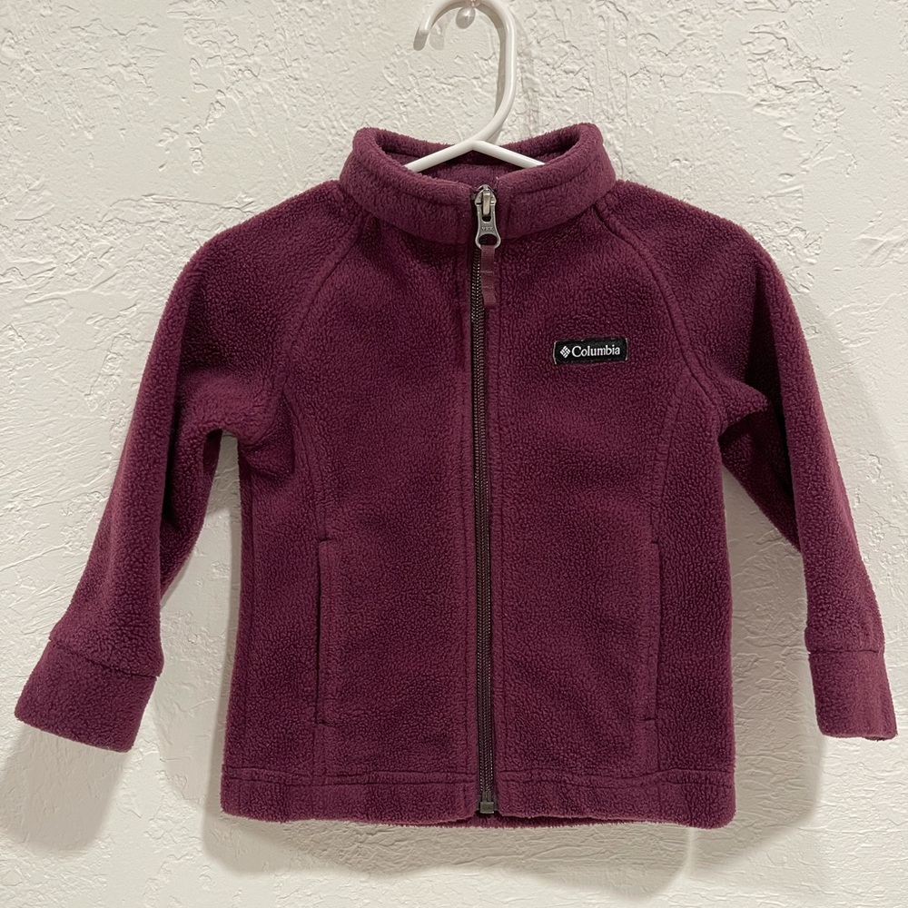 Baby zip up Columbia jacket